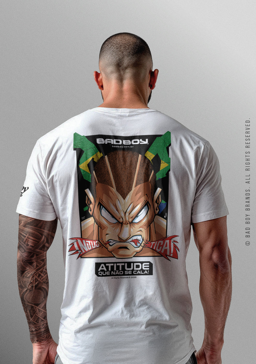 Camiseta "INJUSTIÇA" – Atitude Que Não Se Cala