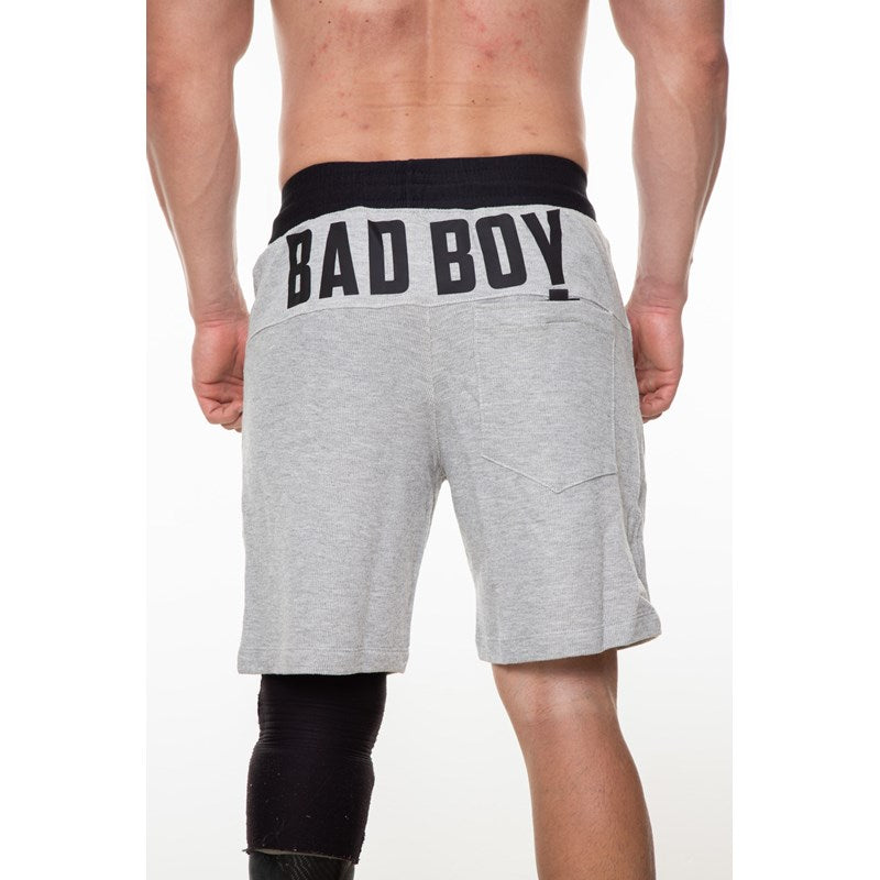 Short Bad Boy Moletom Rock Cinza