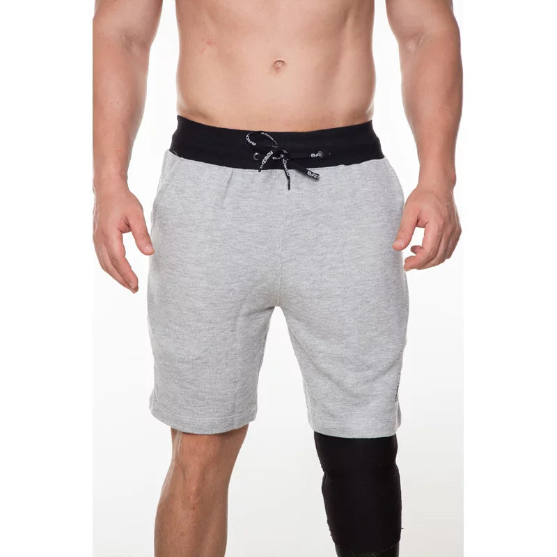 Short Bad Boy Moletom Rock Cinza