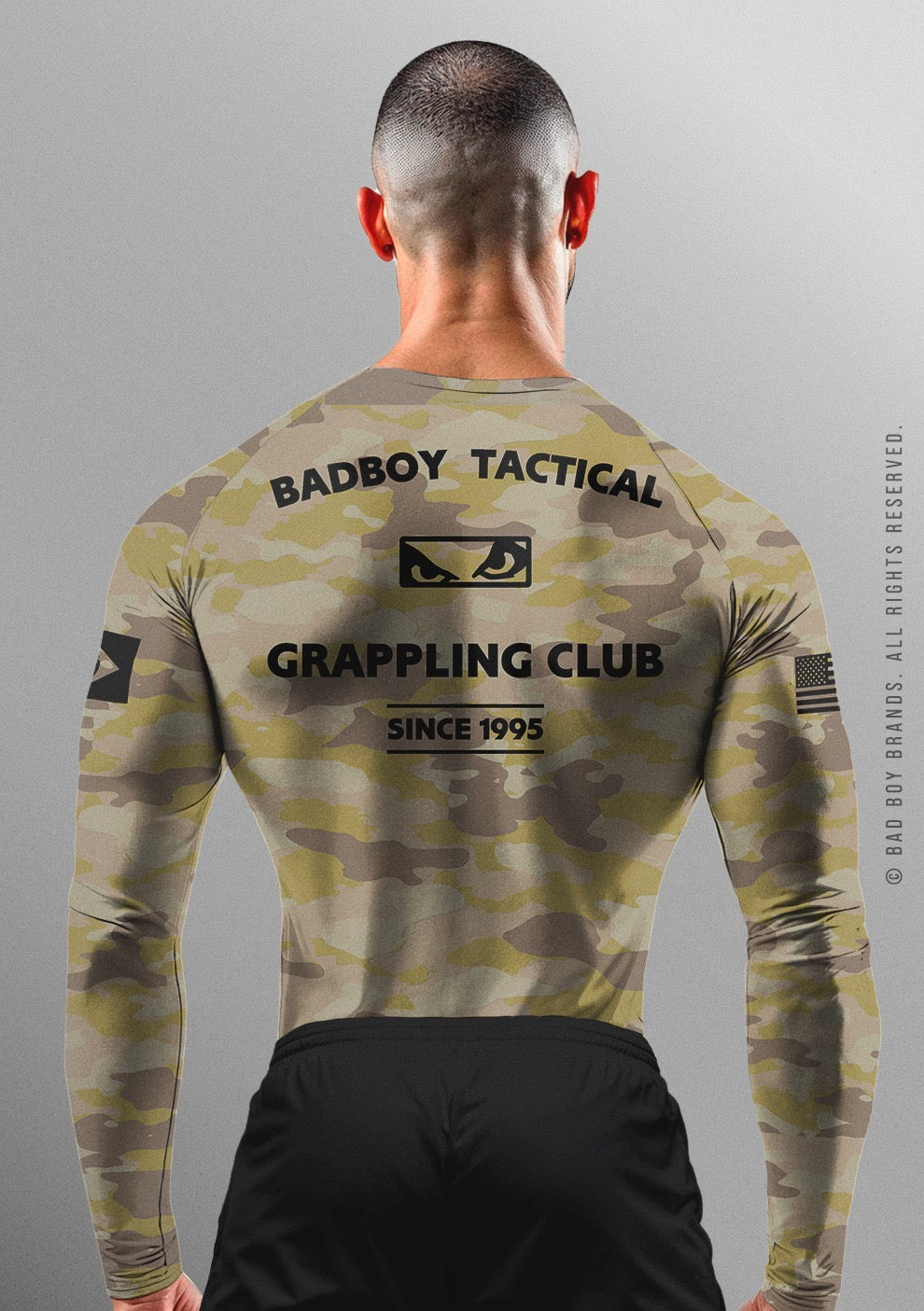 Rashguard Bad Boy Tactical Grappling Club