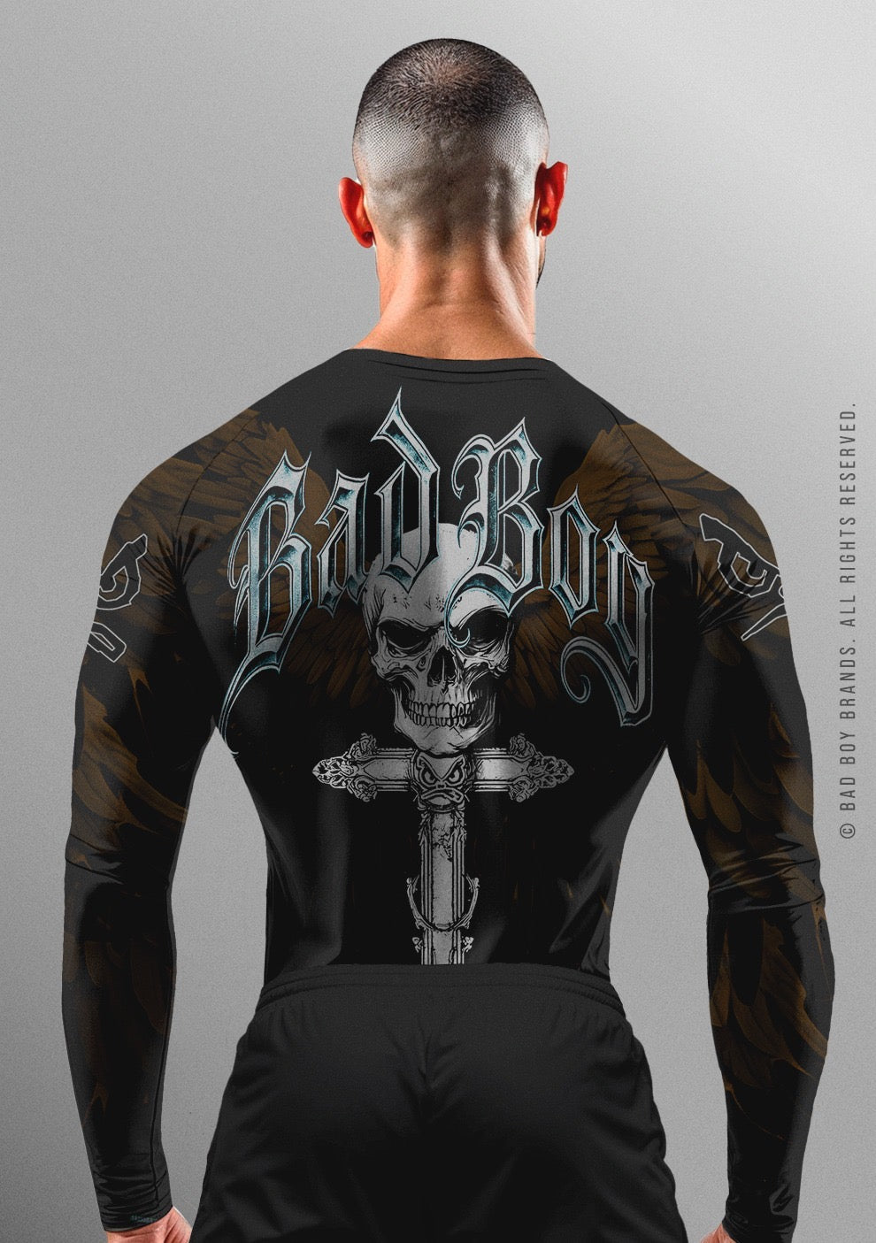 Rashguard Bad Boy Skull