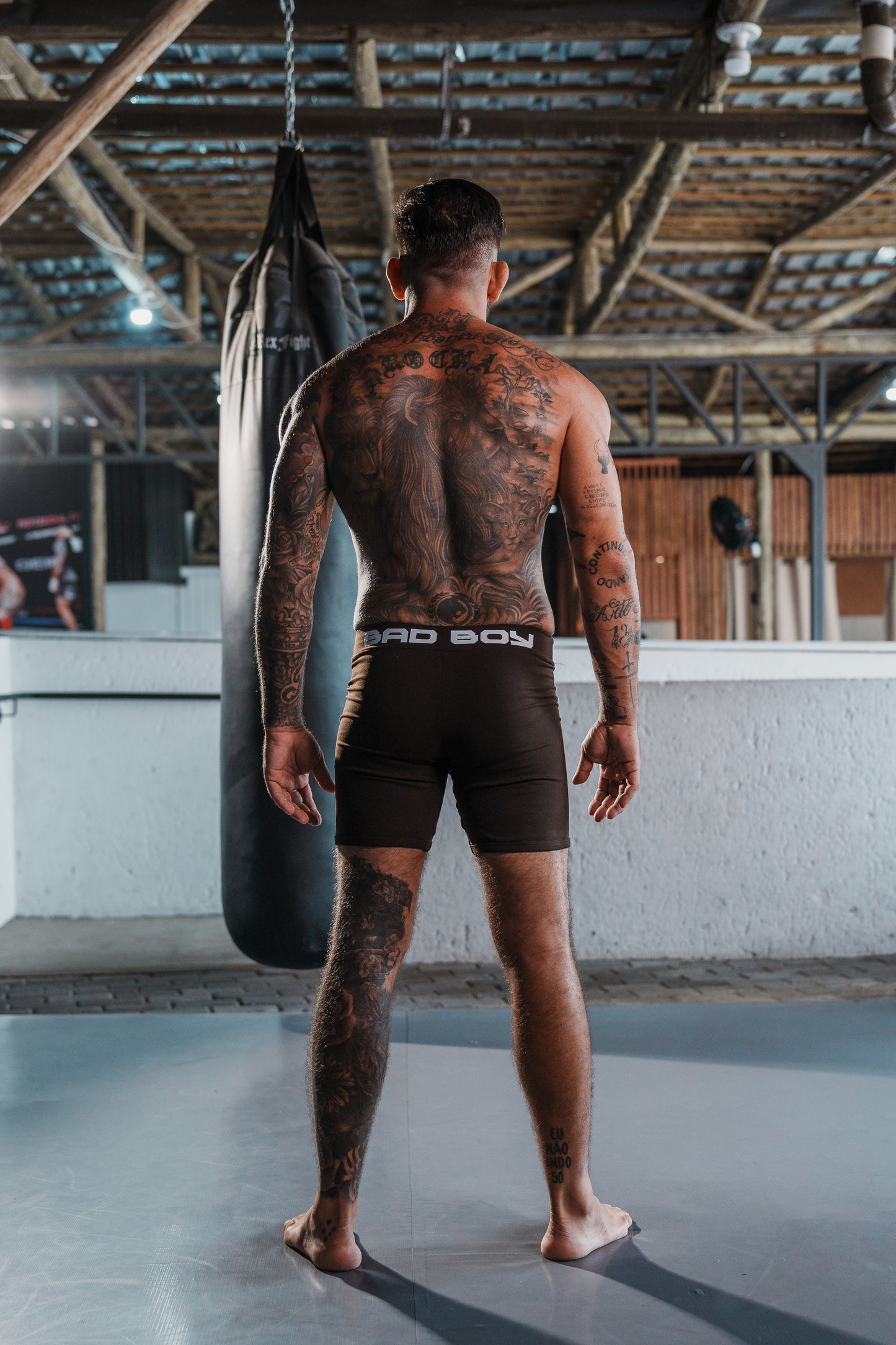 Edição limitada Sungão Vale Tudo Shorts Dark Brown