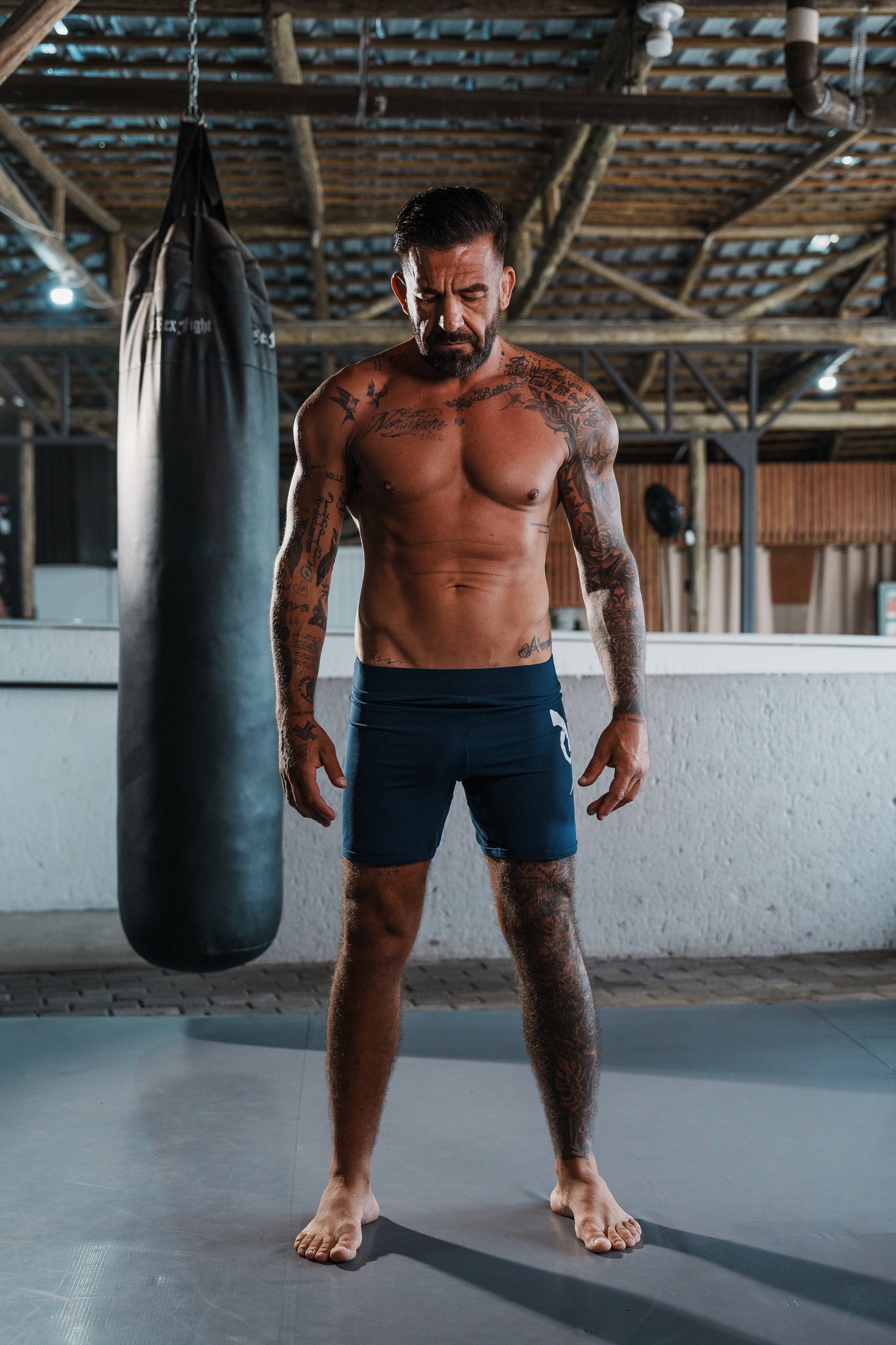 Edição limitada Sungão Vale Tudo Shorts El Face Navy