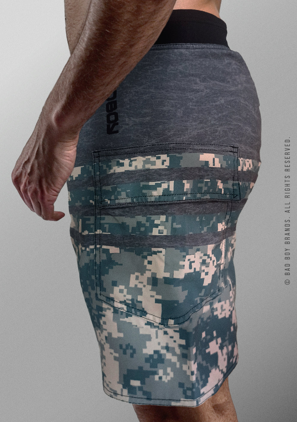 Bermuda Hybrid Bad Boy Tactical Camo Check