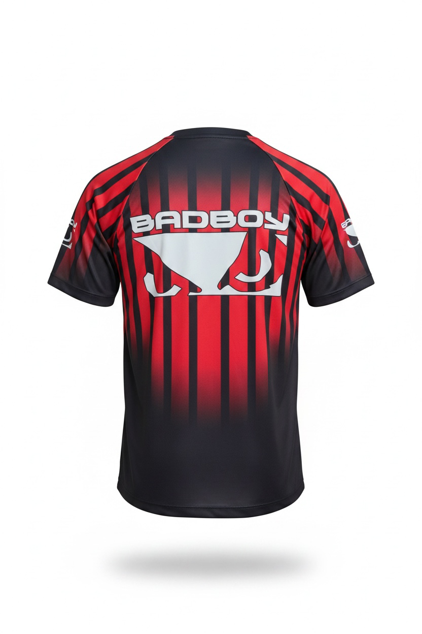 Camiseta Sport UV Bad Boy Red Stripes