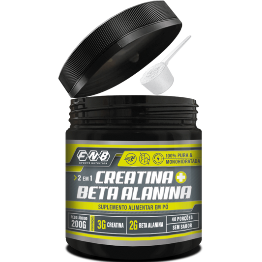 Creatina + Beta Alanina Puro 200g