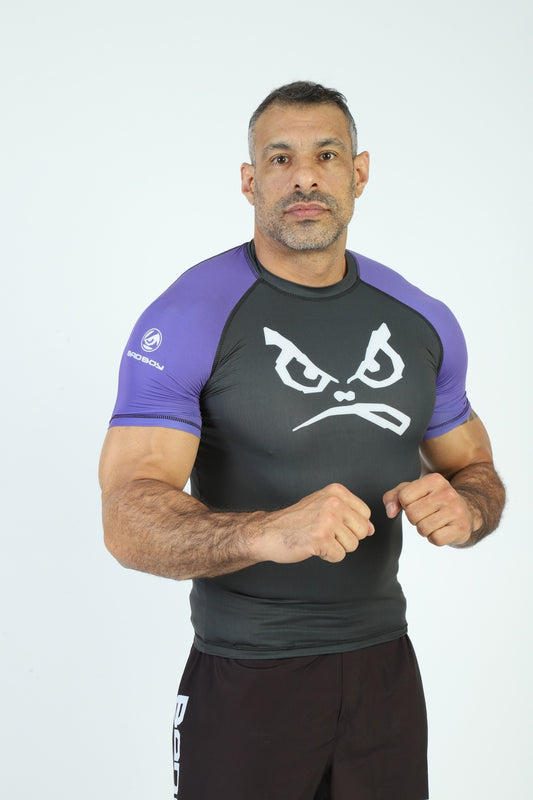 Camisa Sport Bad Boy Compressão Competidor  UV50+
