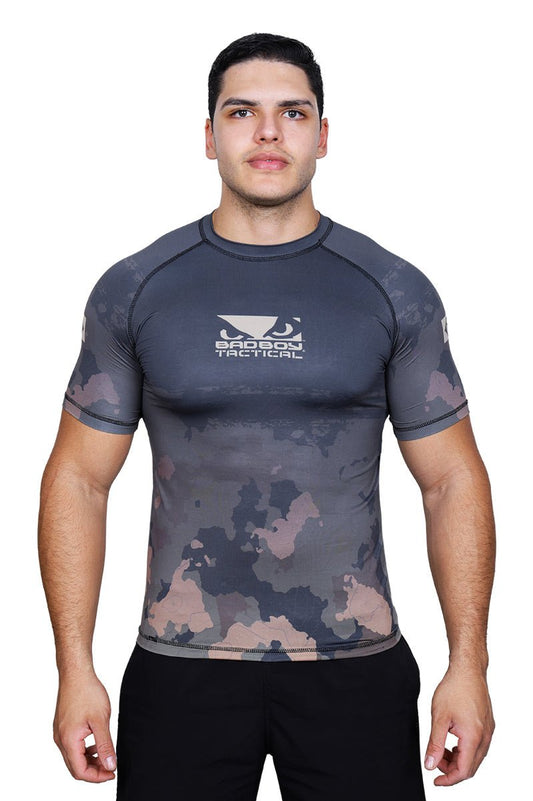Camisa Sport Bad Boy Compressão Tactical Armstrong UV 50+