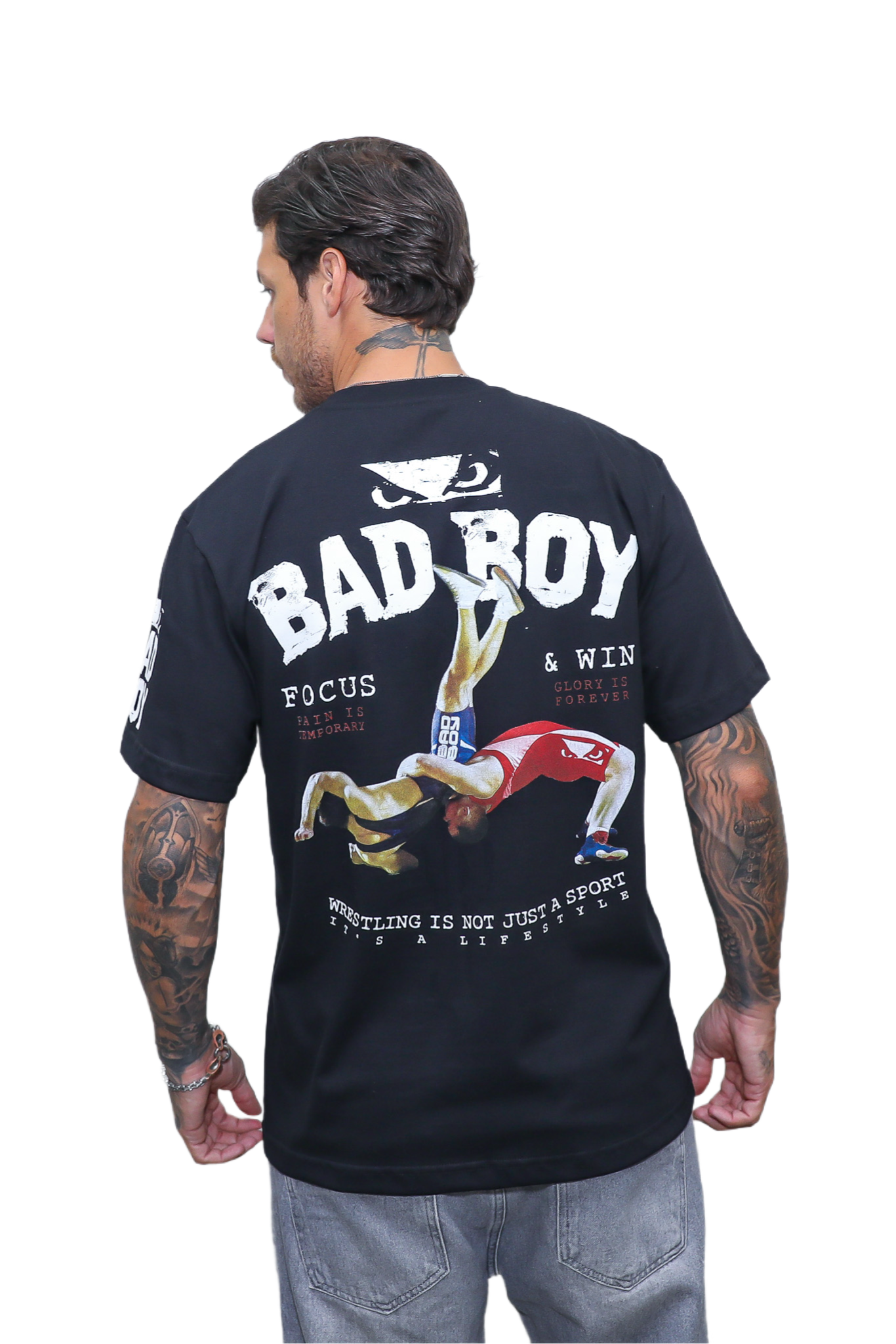 Camiseta Bad Boy Focus Wrestling