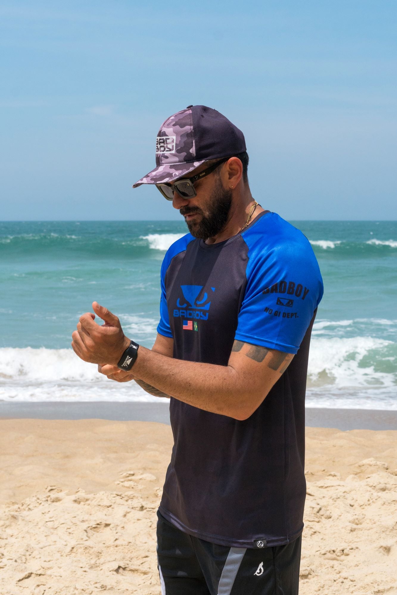 Camiseta Sport Bad Boy Blue Belt