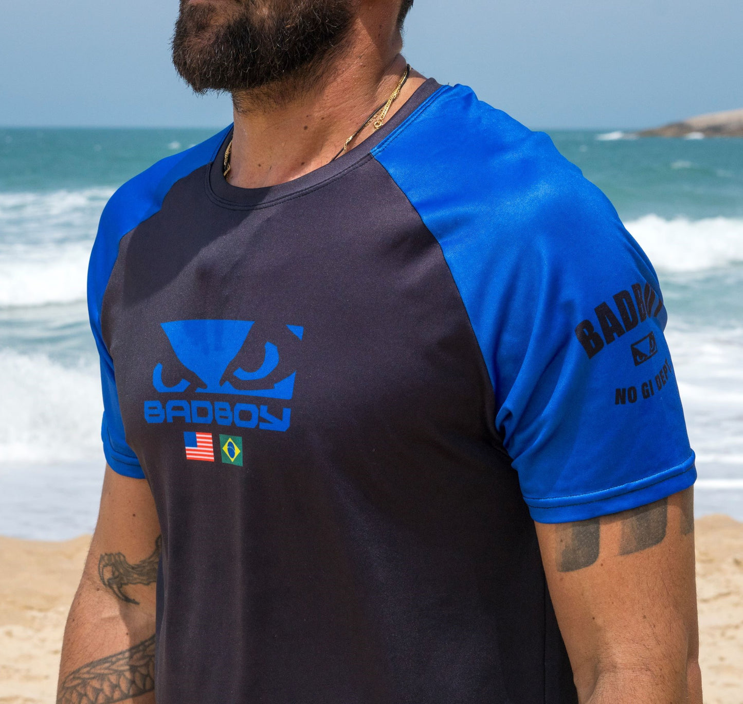 Camiseta Sport Bad Boy Blue Belt