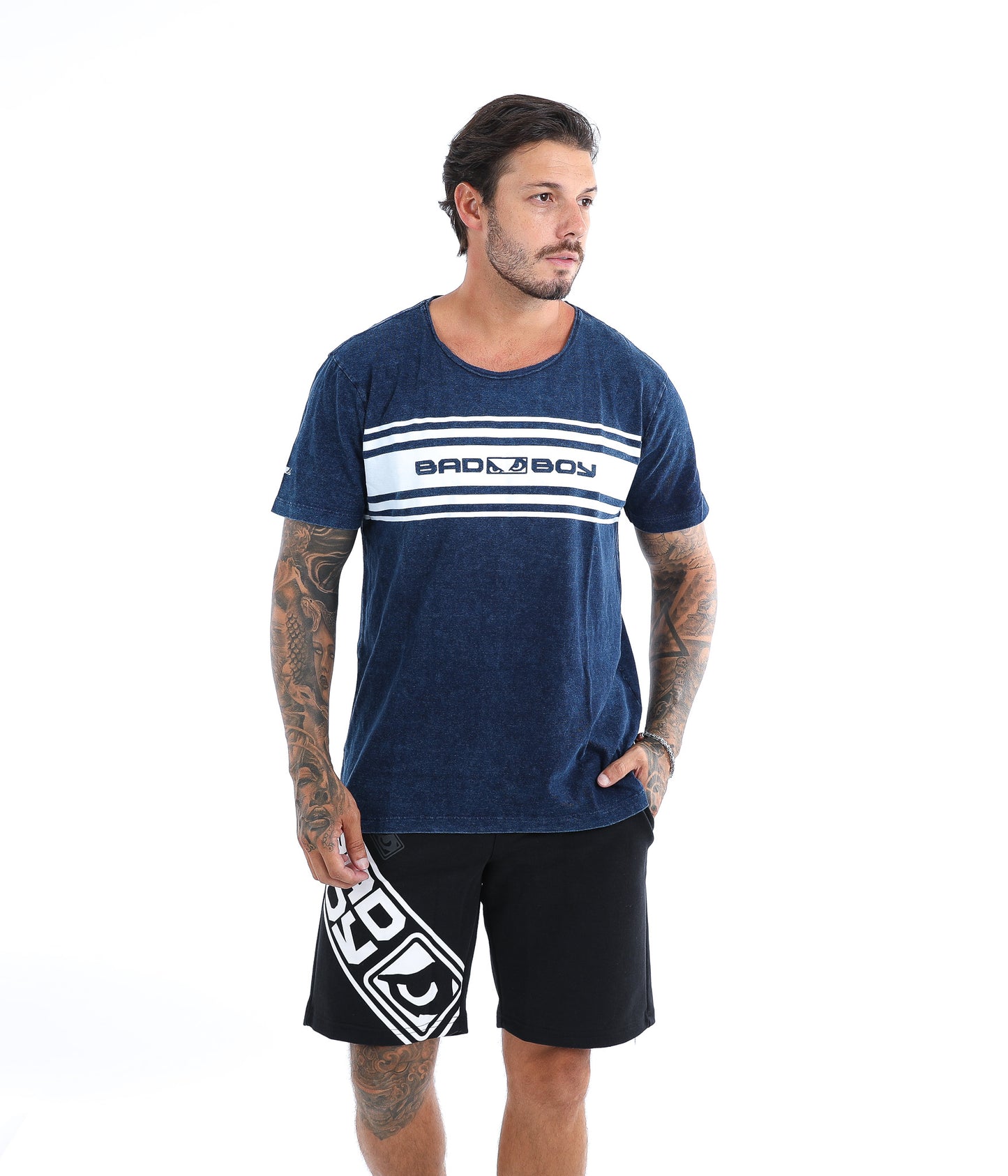 Camiseta Bad Boy Marinho
