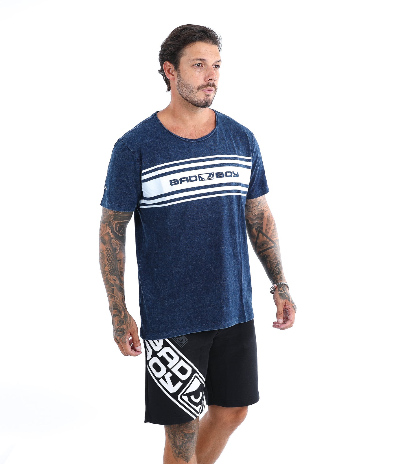 Camiseta Bad Boy Marinho