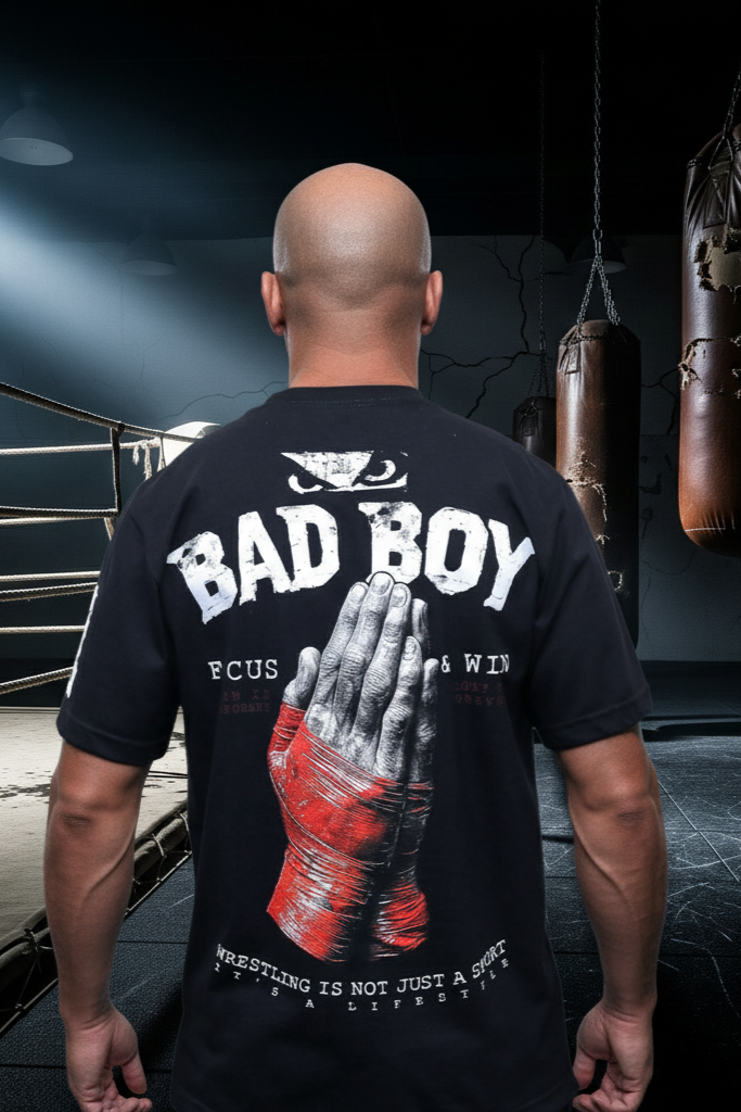 Camiseta Bad Boy Pray4Fight