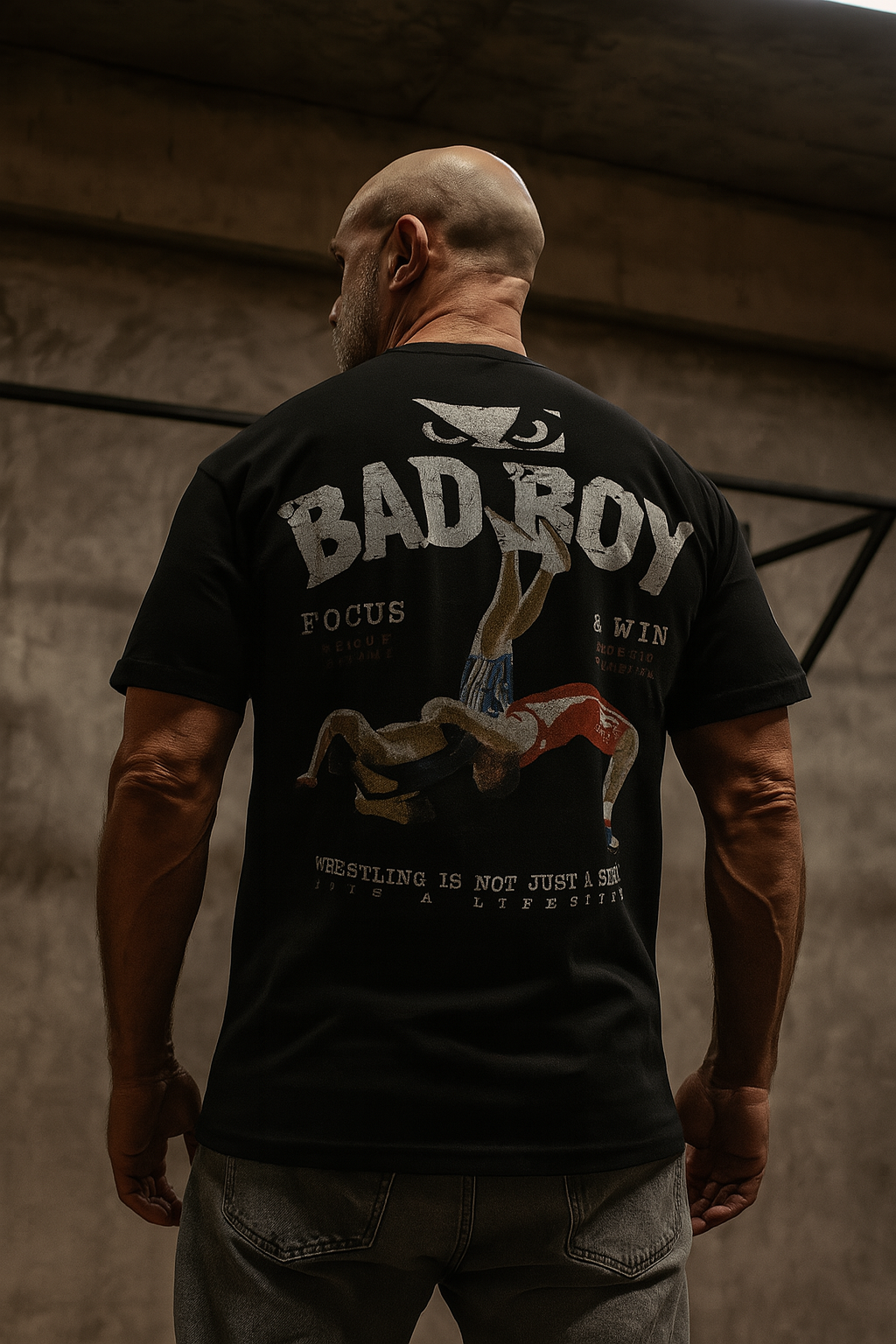 Camiseta Bad Boy Focus Wrestling