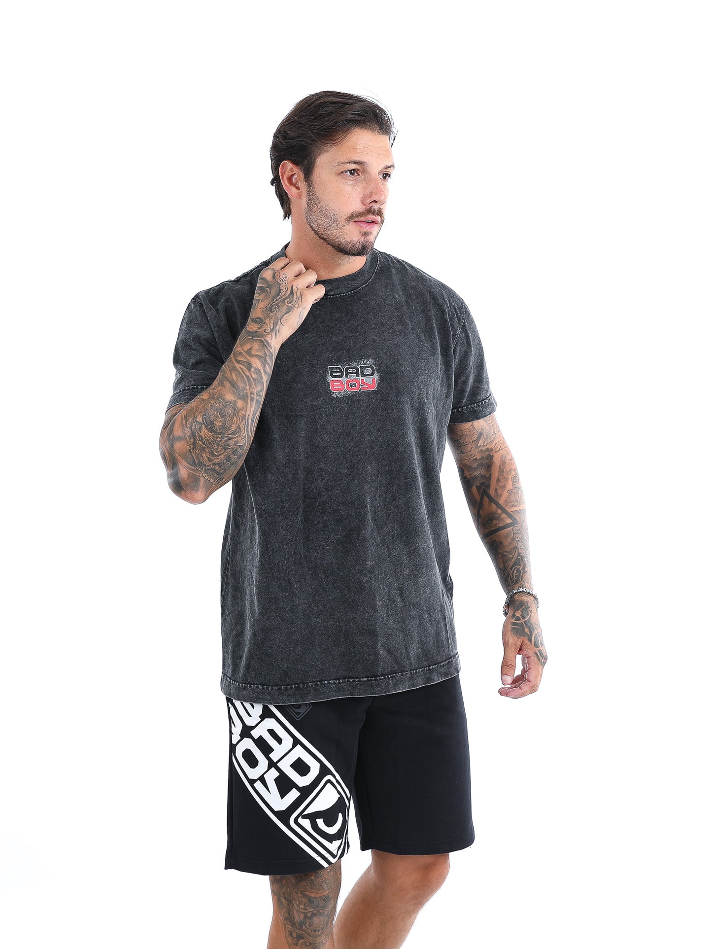 Camiseta Oversized Bad Boy Marble III