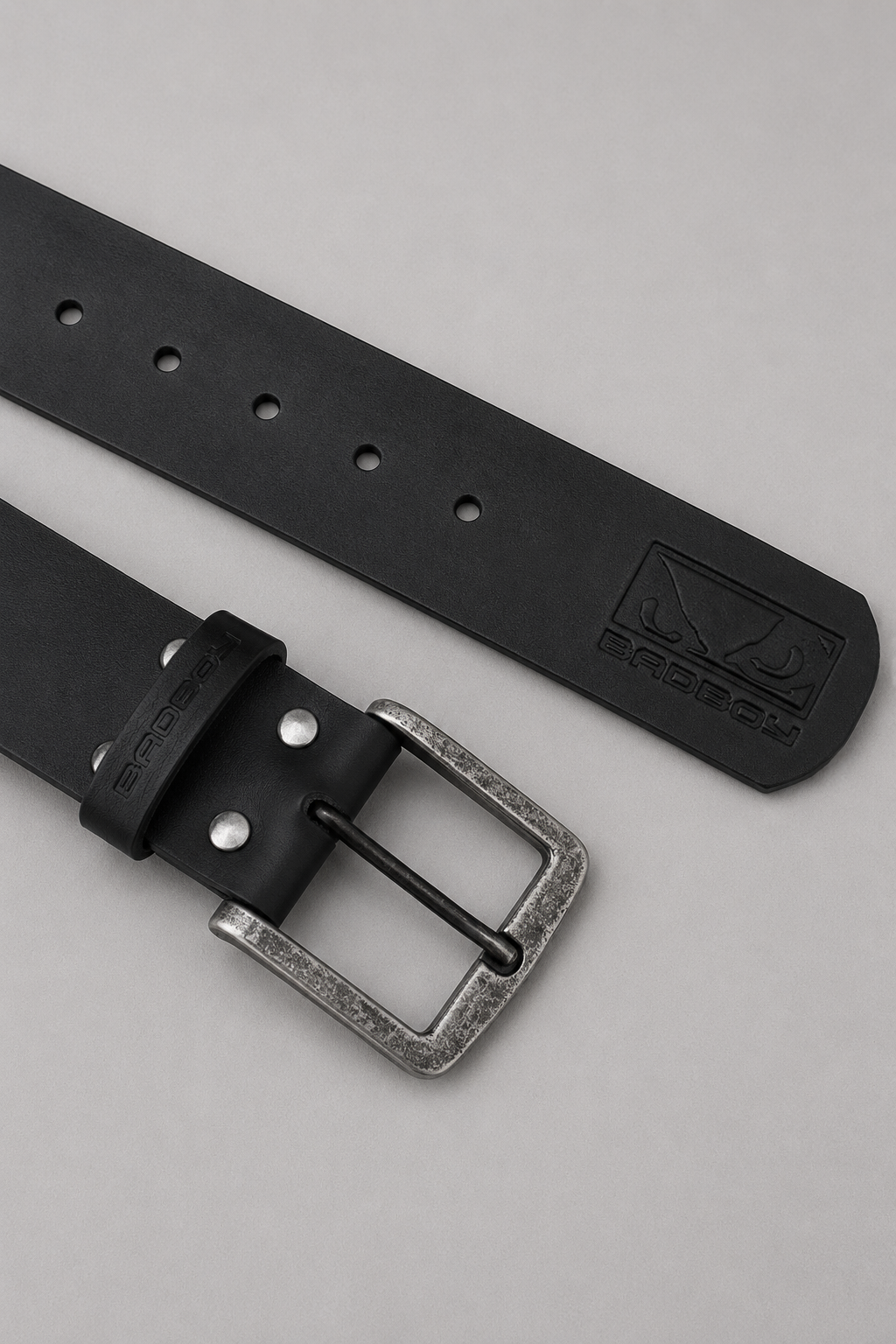 Cinto de Couro Bad Boy Essential Preto
