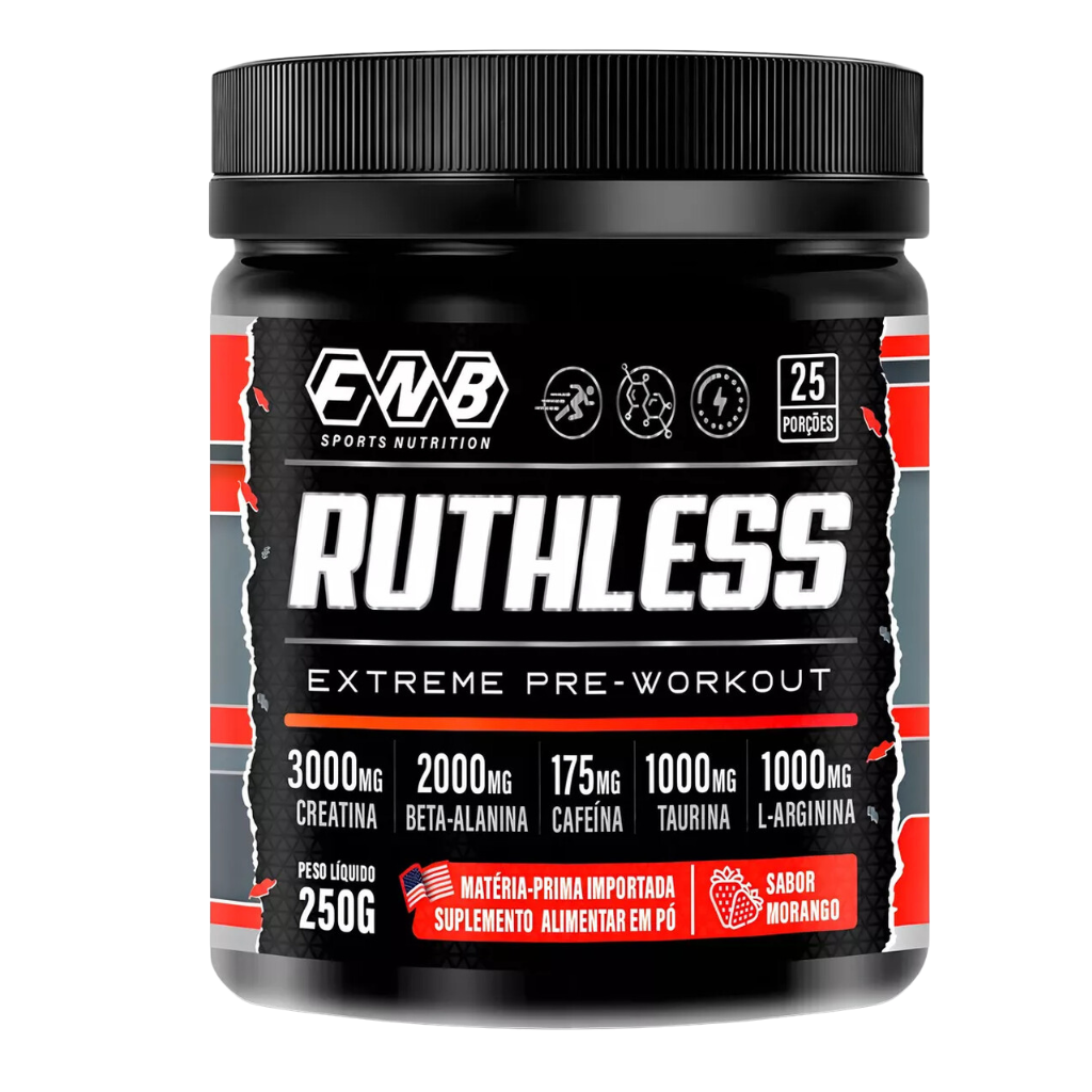 Pré Treino Academia Musculação Creatina + Cafeína + Taurina + Beta