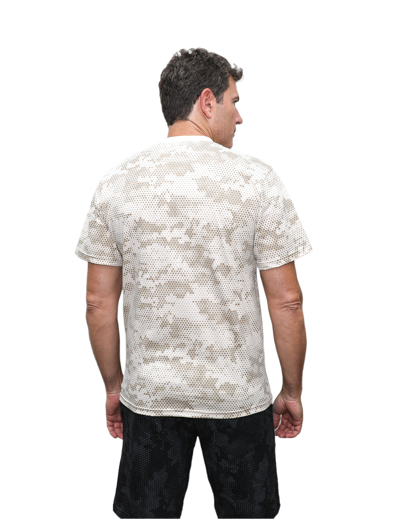 Camiseta Bad Boy Camo Cor Bege