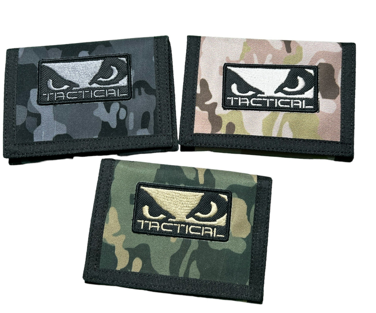 Kit 3 Carteiras Sports Tactical Triple Camo