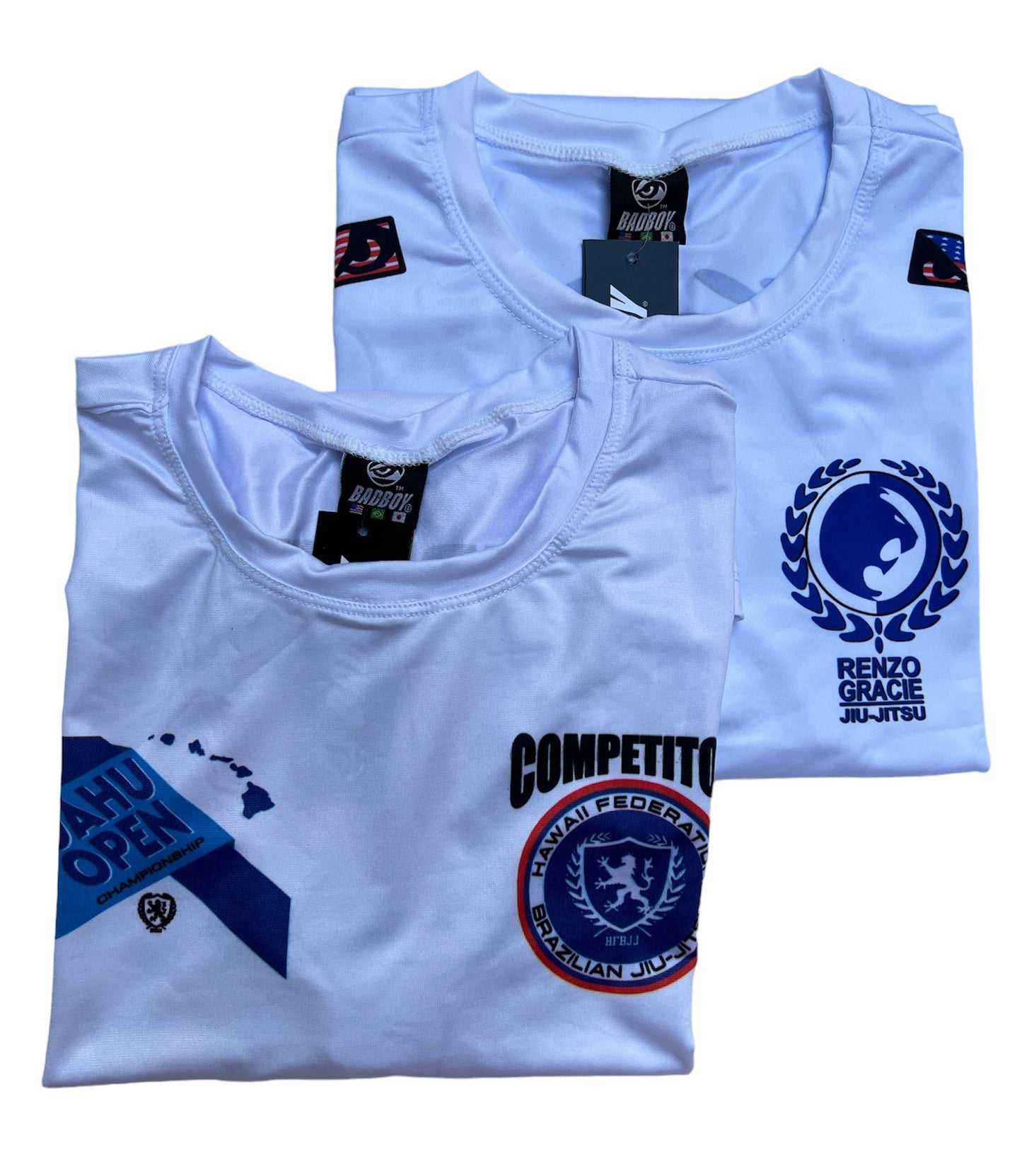 Kit com 2 Camisetas Renzo Gracie + Oahu Open