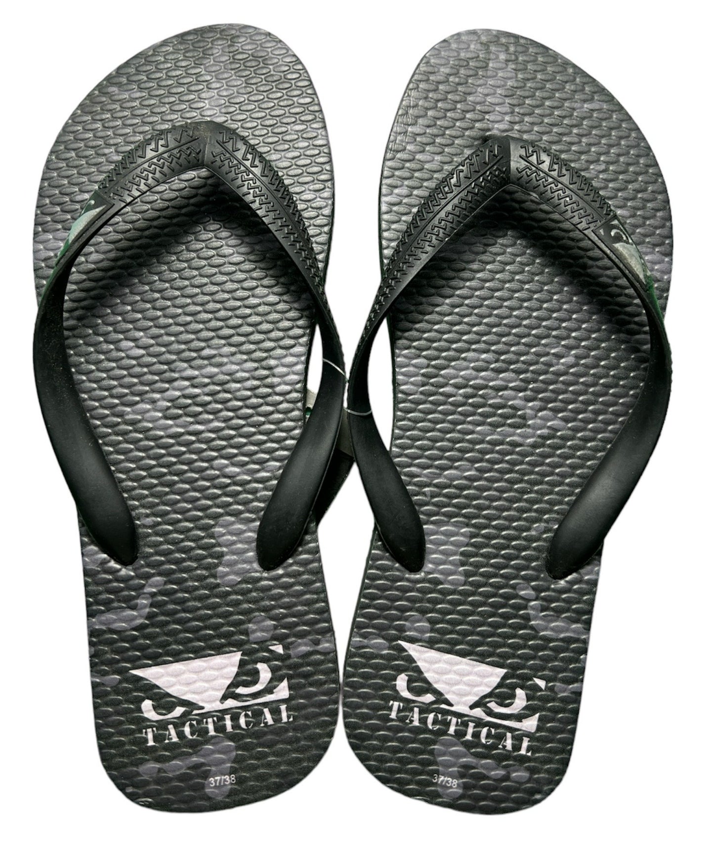 Kit Chinelo e Carteira Tactical Alpha Camo Black
