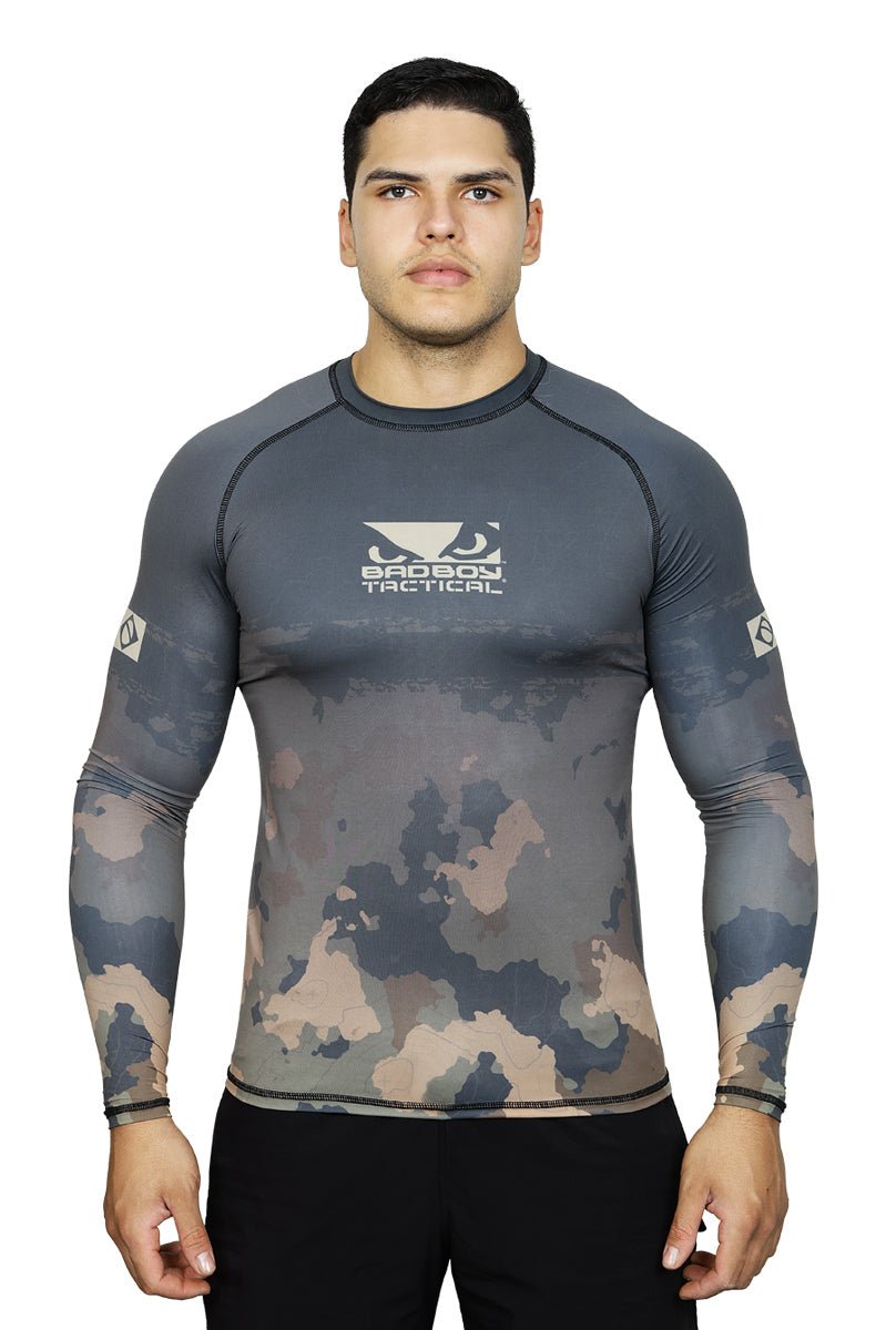 Rashguard Bad Boy Compressão Tactical Armstrong UV 50+