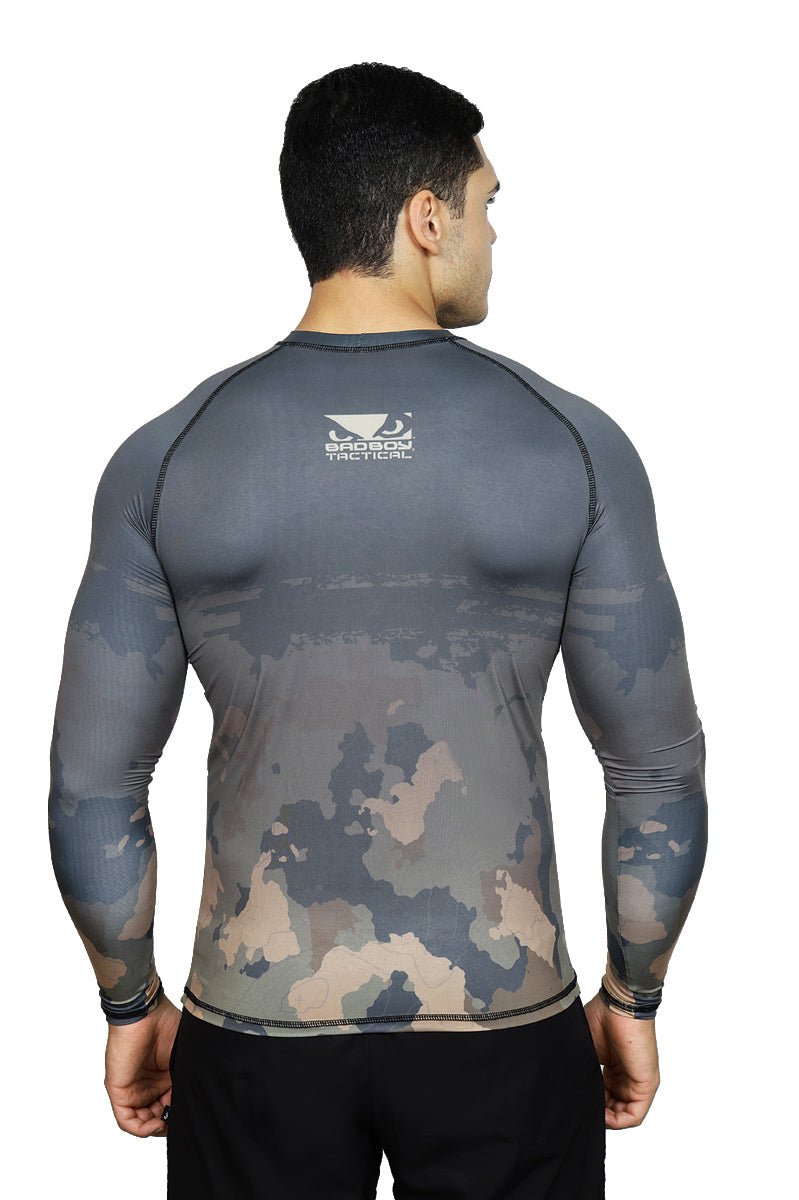 Rashguard Bad Boy Compressão Tactical Armstrong UV 50+