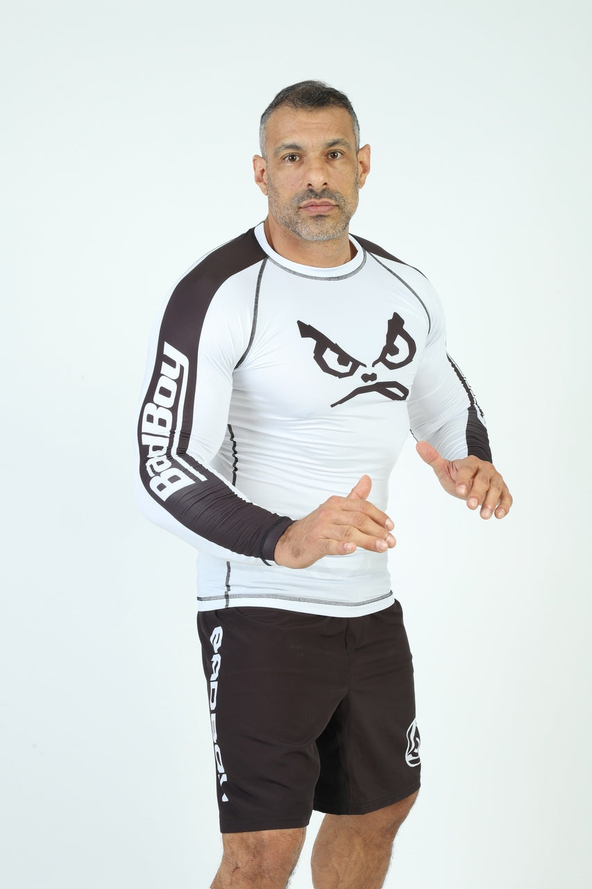 Rashguard Bad Boy Retrô White