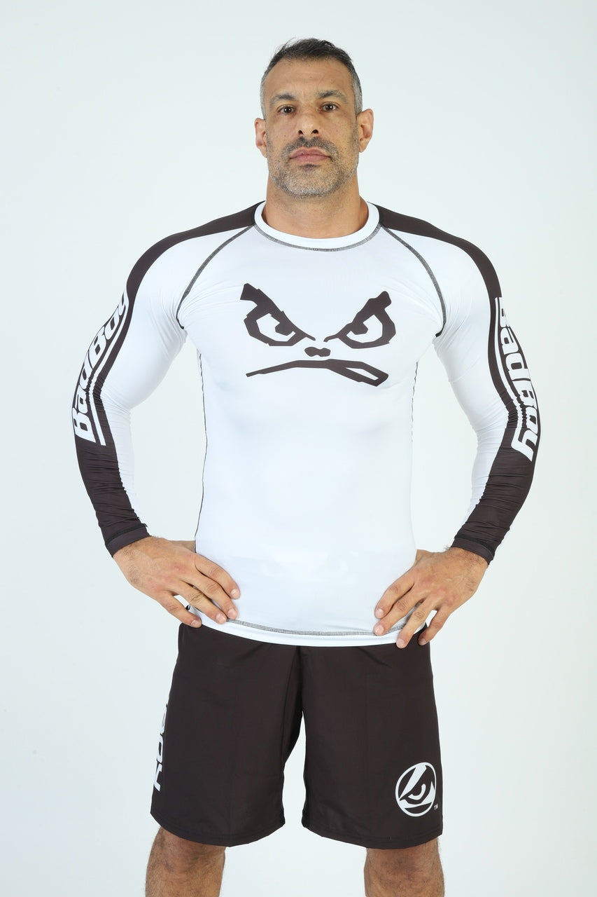 Rashguard Bad Boy Retrô White