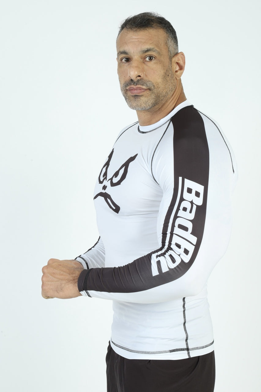 Rashguard Bad Boy Retrô White