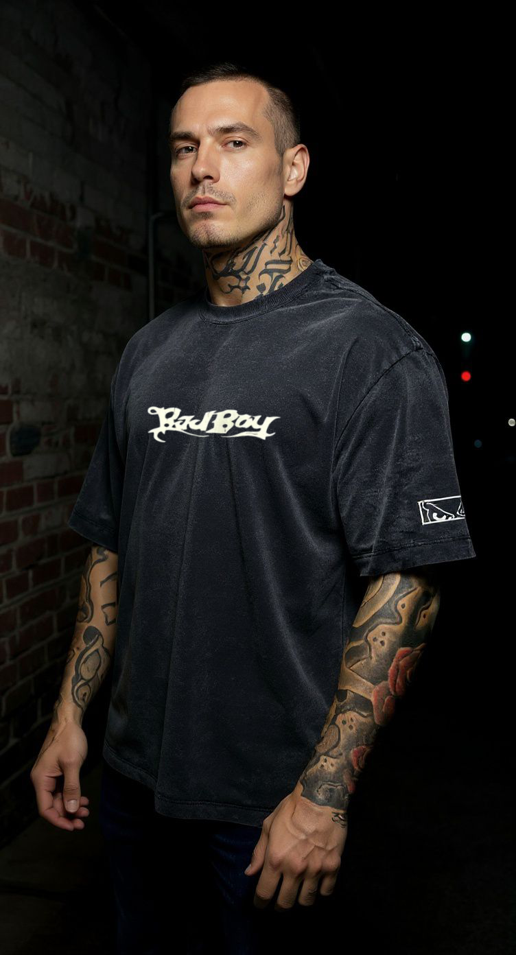 Camiseta Oversized Estonado - Half Face