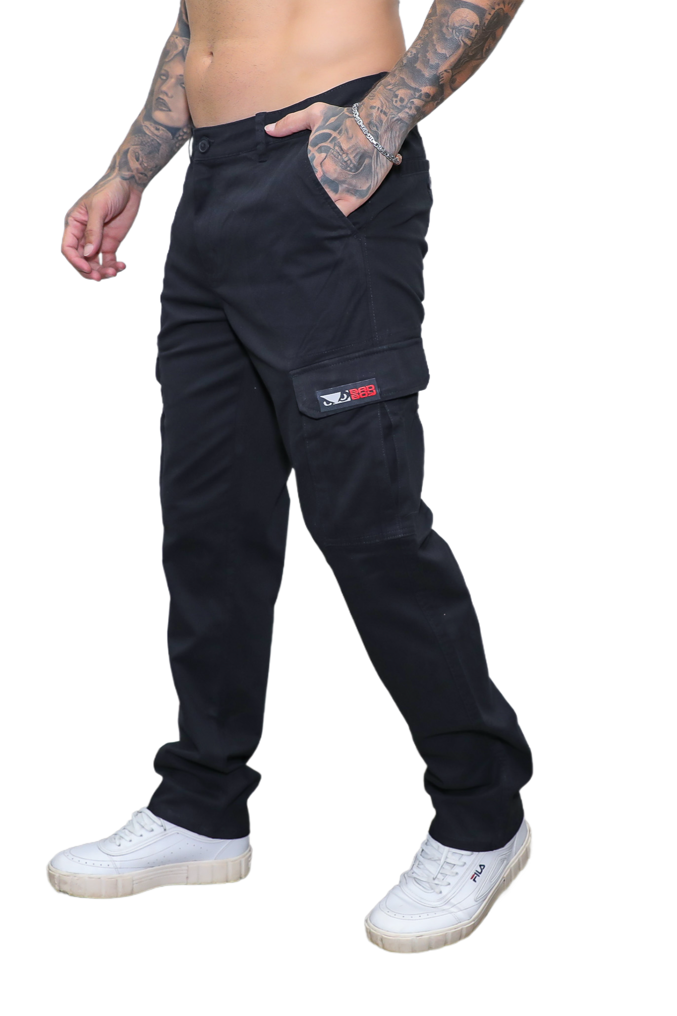 Calça Cargo Bad Boy Black