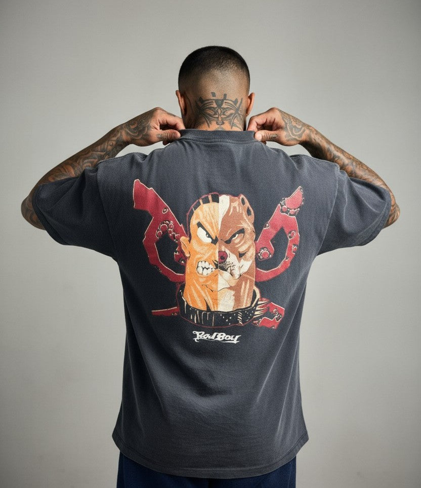 Camiseta Oversized Estonado - Half Face