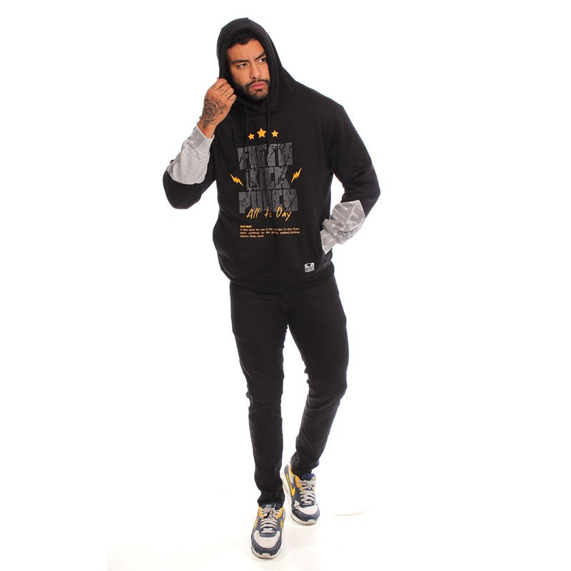 Moletom Bad Boy Nunca Pare Preto