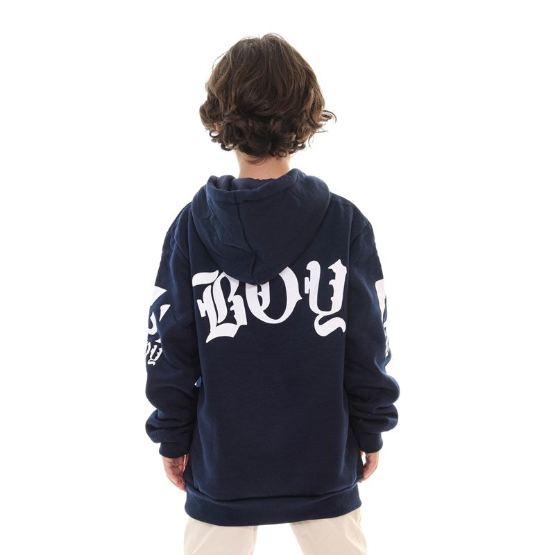 Moletom Infantil Bad Boy Los Angeles Azul Marinho