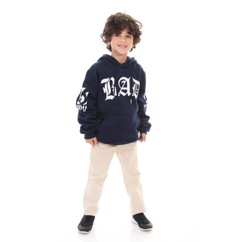 Moletom Infantil Bad Boy Los Angeles Azul Marinho