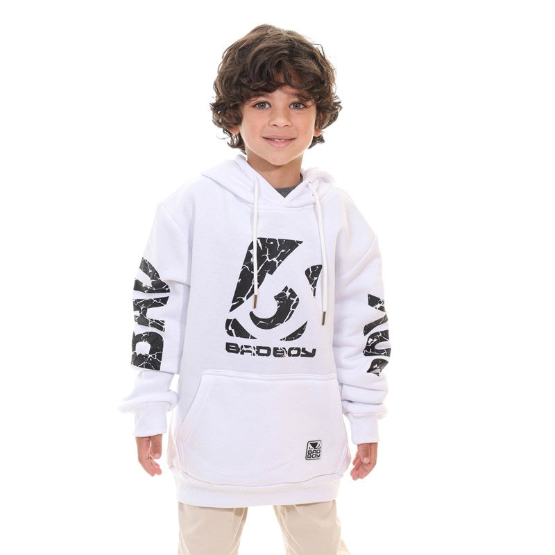 Moletom Infantil Bad Boy Kids Lion Branco