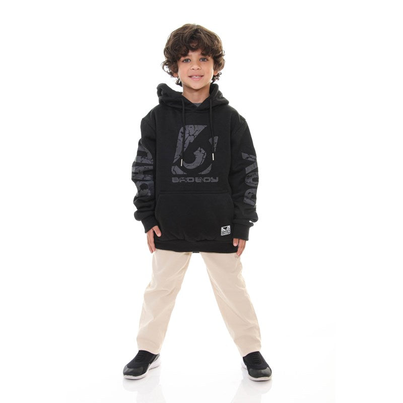 Moletom Infantil Bad Boy Kids Lion Preto