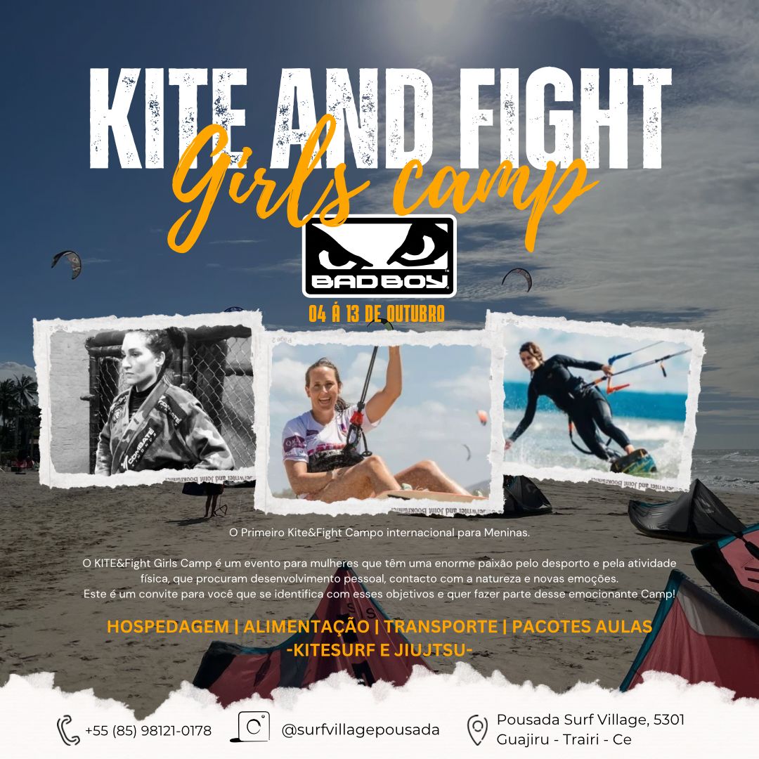 Kite and Fight - Camp no Guajiru/CE