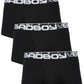 Kit com 3 Cuecas Boxer Bad Boy Under Gear Black Series