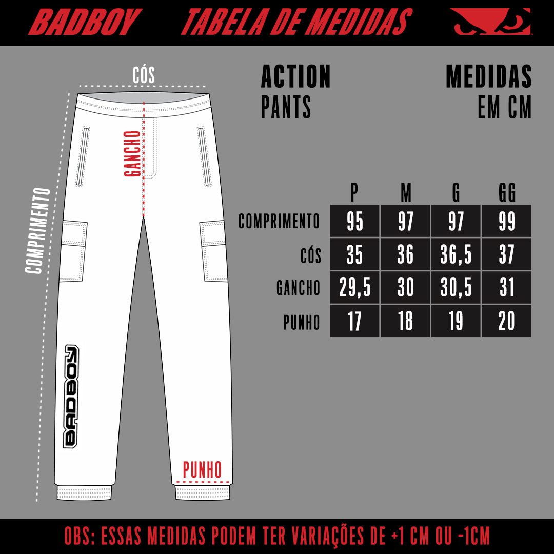 Calça Cargo Warrior Bad Boy