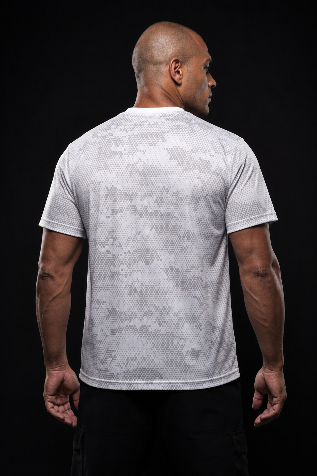 Camiseta Bad Boy Camo Cor Off White
