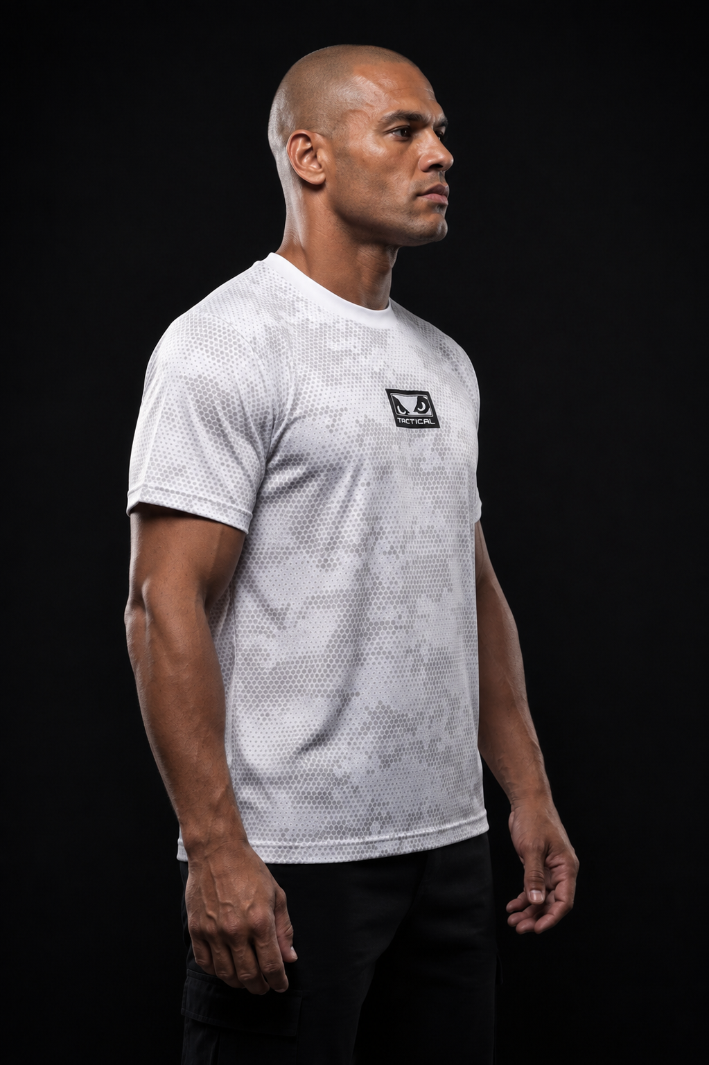 Camiseta Bad Boy Camo Cor Off White