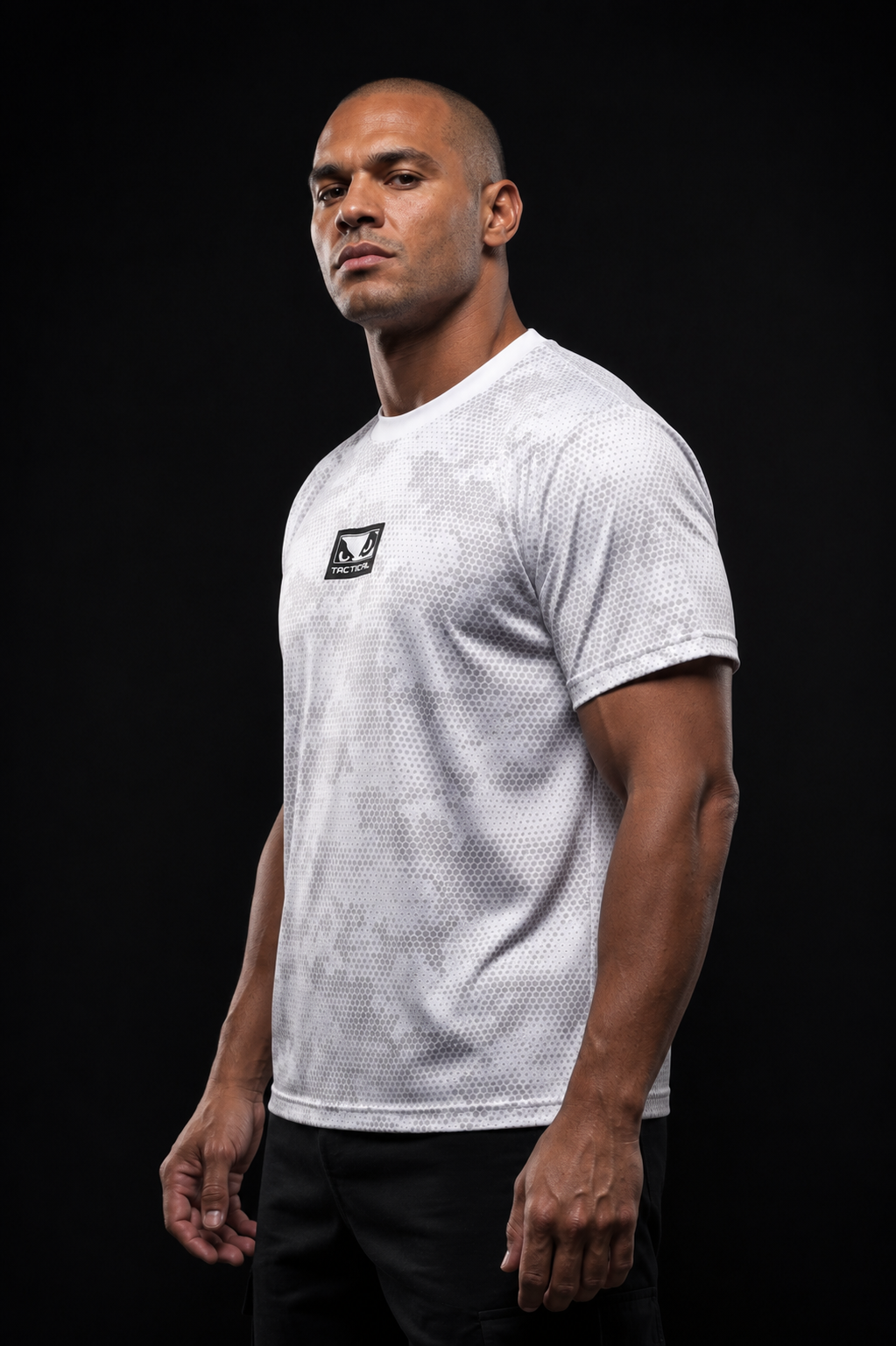 Camiseta Bad Boy Camo Cor Off White