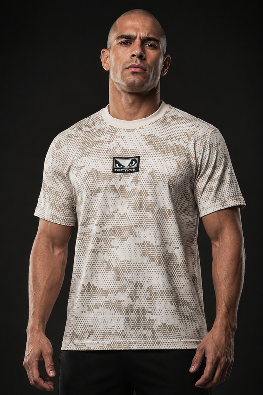 Camiseta Bad Boy Camo Cor Bege