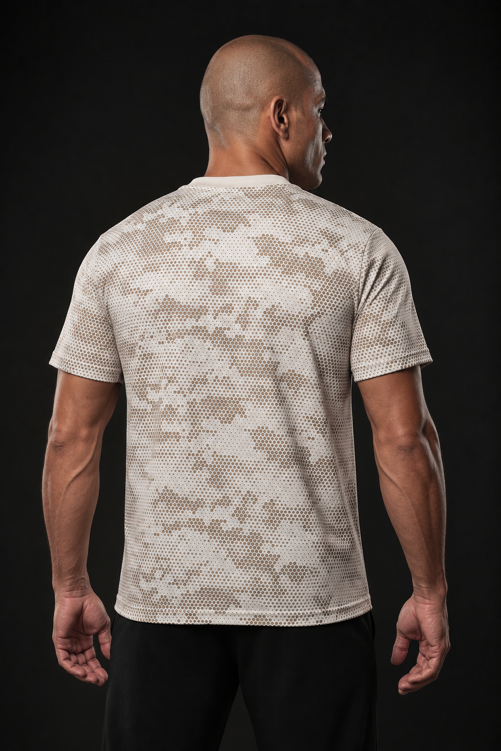 Camiseta Bad Boy Camo Cor Bege
