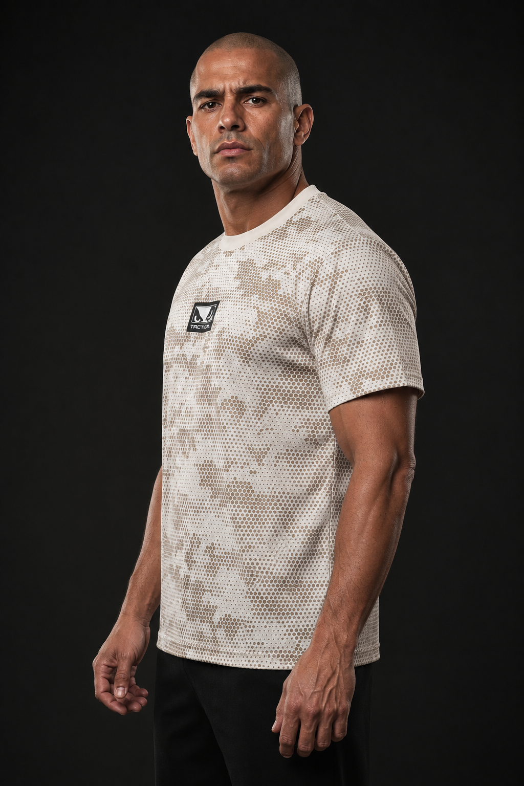 Camiseta Bad Boy Camo Cor Bege