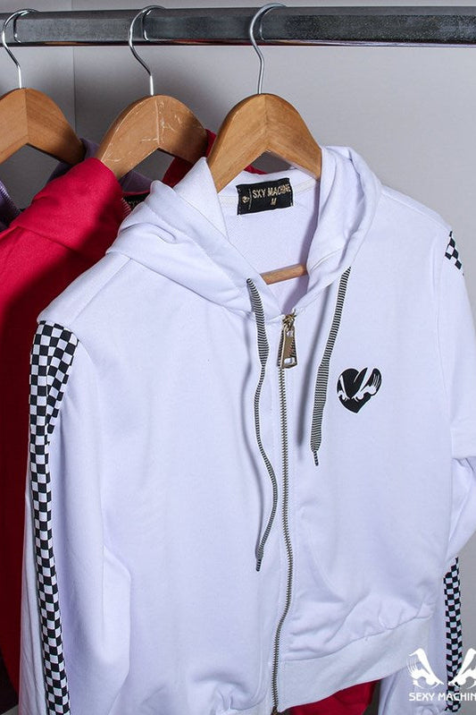Conjunto de Moletom Love Peace Sexy Machine - Final Sale