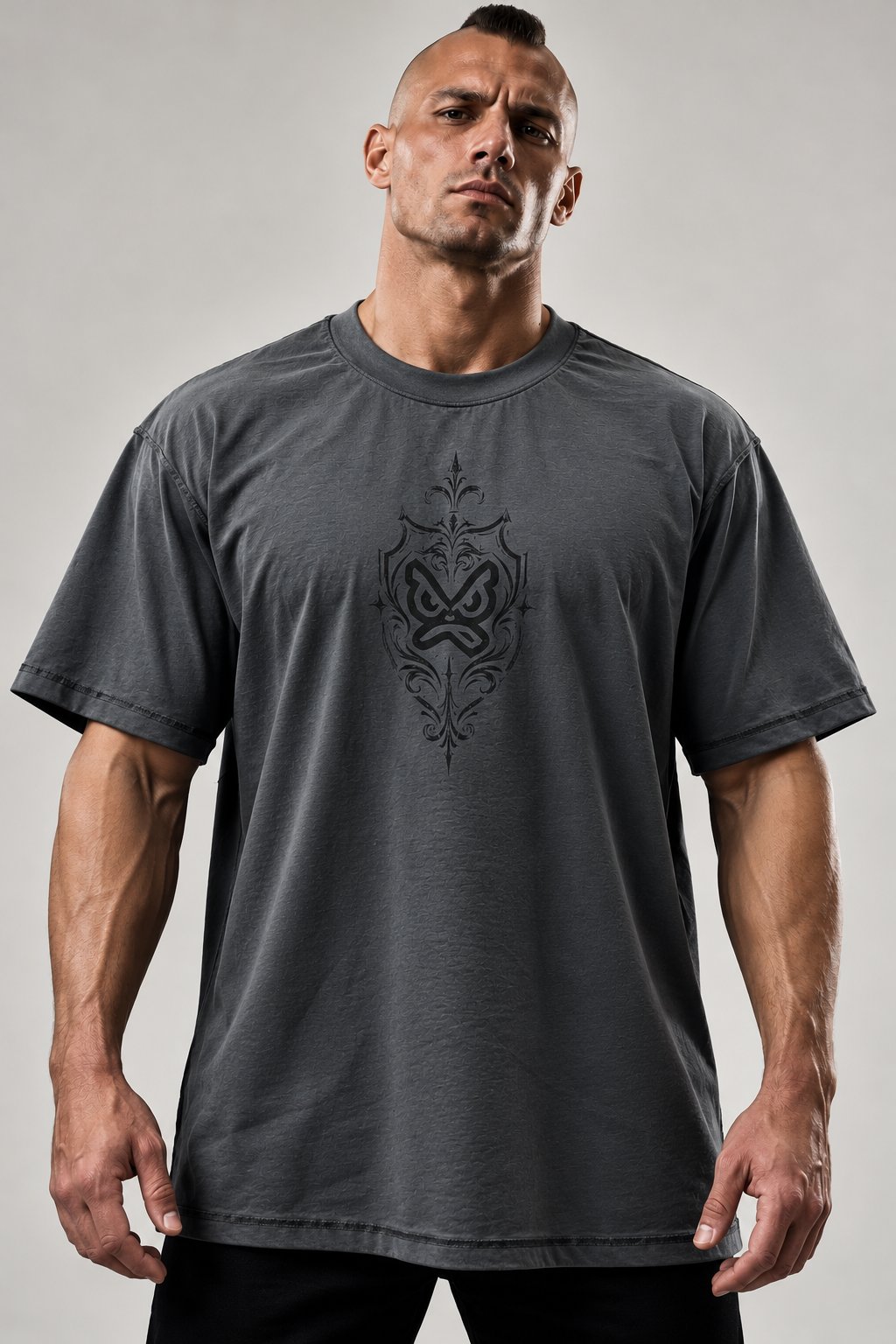 Camiseta Bad Boy Shield Dupla Face